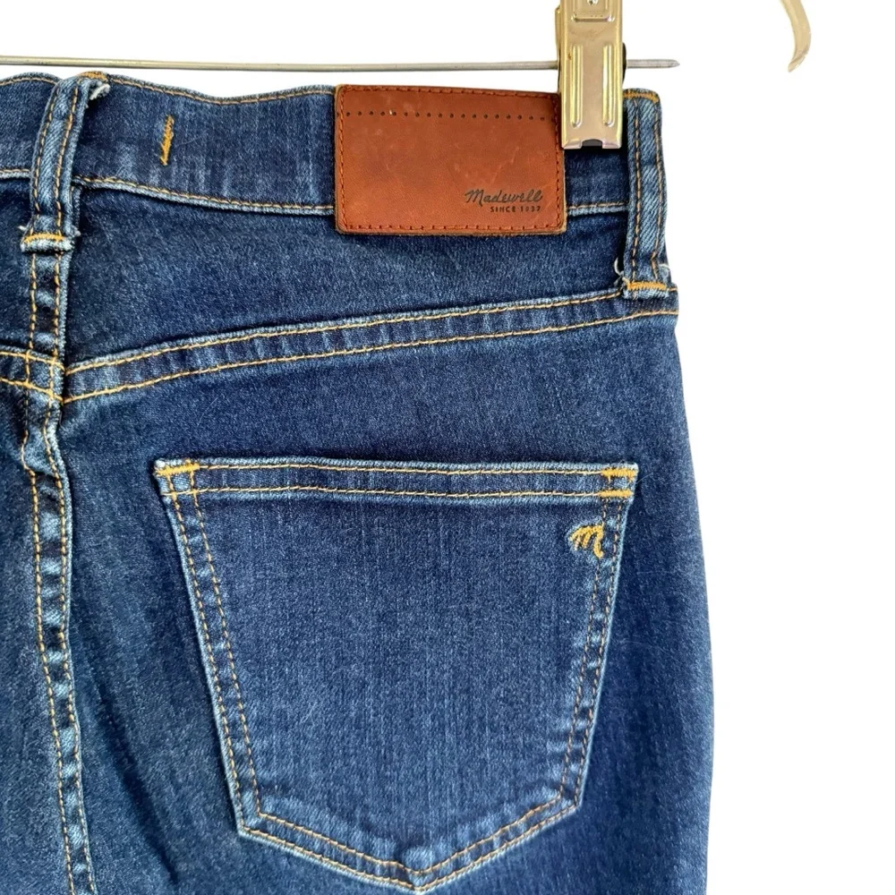 Madewell High Riser Skinny Kingston Wash Womens Jeans Size 26 - Picture 6 of 15